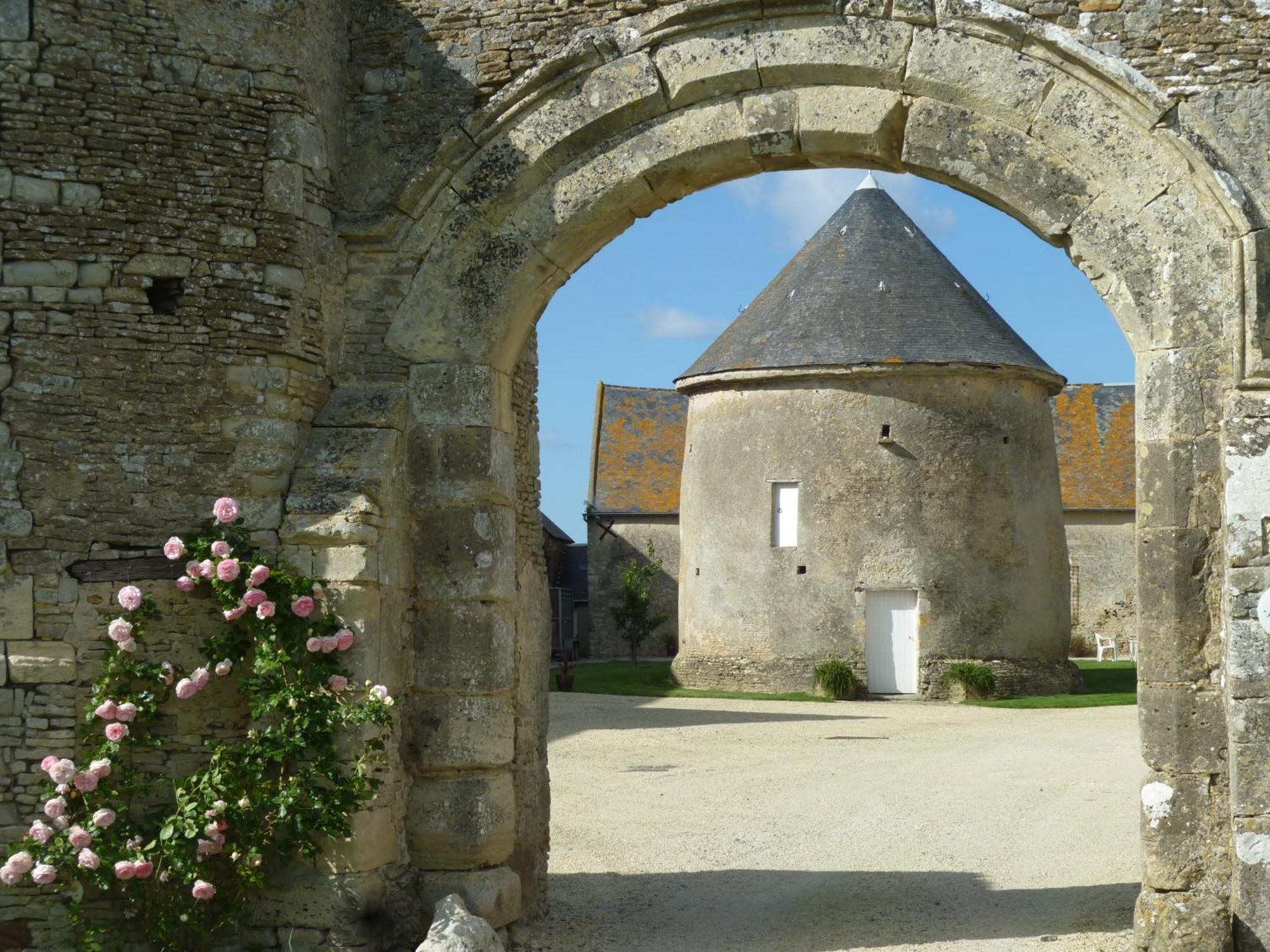 Manoir De L'Hermerel Géfosse-Fontenay エクステリア 写真